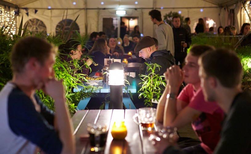 Bath Brew House garden